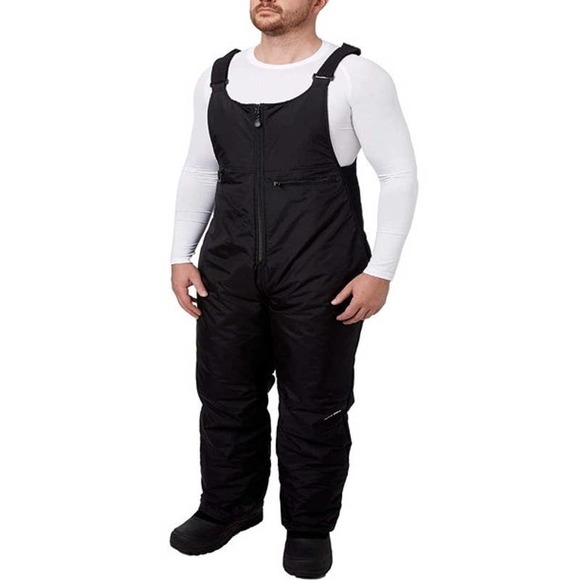 Outdoor Gear Other - Outdoor Gear Men's Peak Ski Bib Black Water Repellant Adjustable - Men's Medium